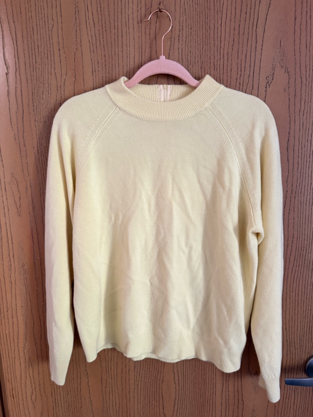 Mercer Street Studio Pale Yellow Crewneck Sweater